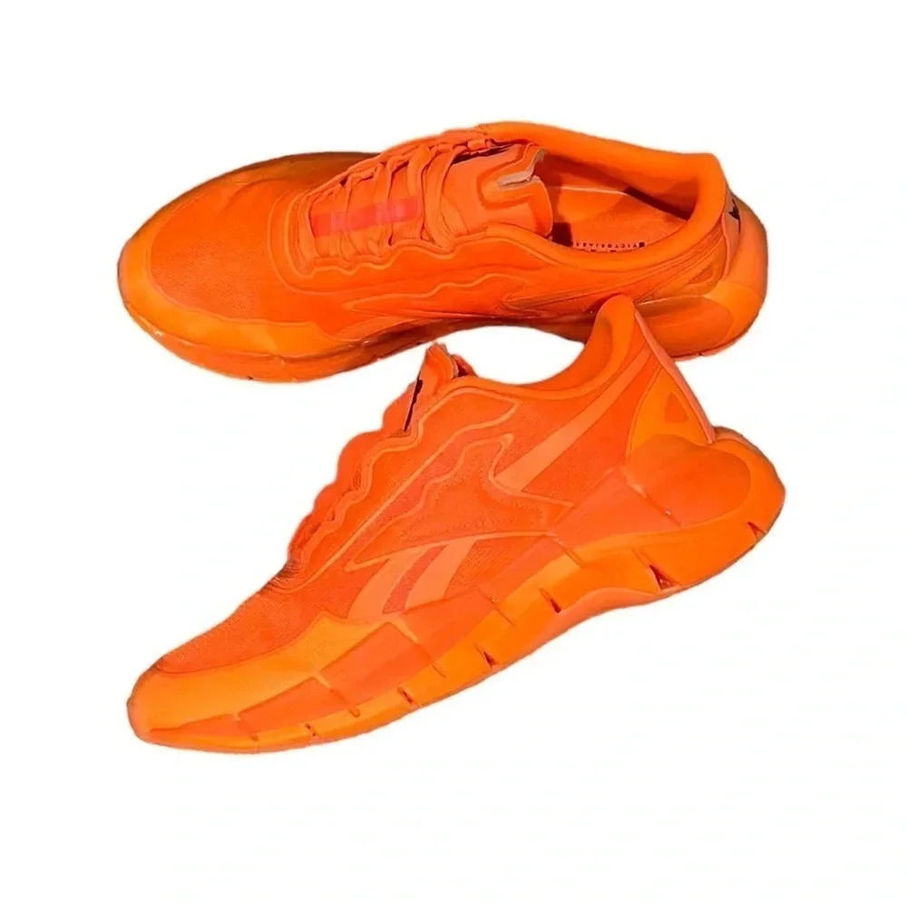 Reebok Zig Kinetica Victoria Beckham Solar Orange Unisex Sneakers NWT